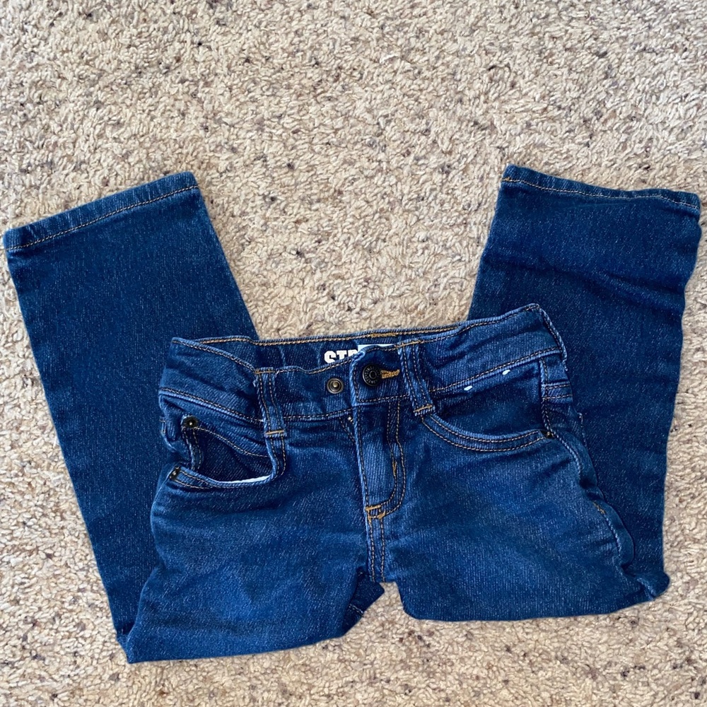 Straight fit little girl jeans